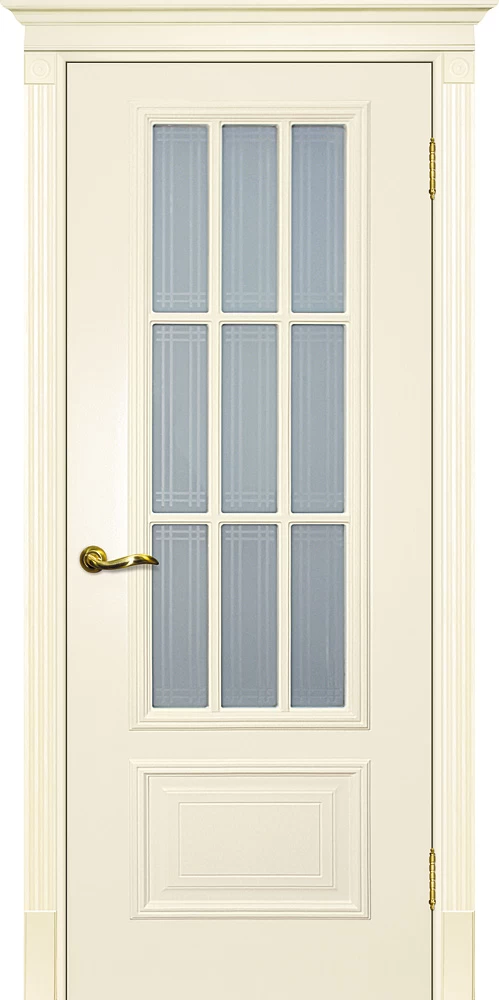 Фото Межкомнатная дверь Смальта 08 Слоновая кость ral 1013 